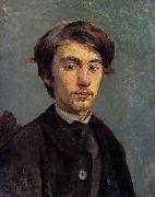 Henri  Toulouse-Lautrec Portrait of Emile Bernard oil on canvas